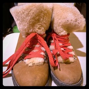 J. Crew Nordic shearling boots